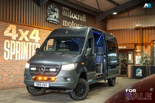 4x4 Mercedes Sprinter 316 CDi LWB AB Race Cruiser Race Van / Welfare Vehicle / Motorhome