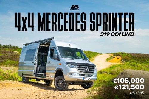 2026 4x4 Mercedes Sprinter 319 CDI AB Race Cruiser / Race Van / Motorhome